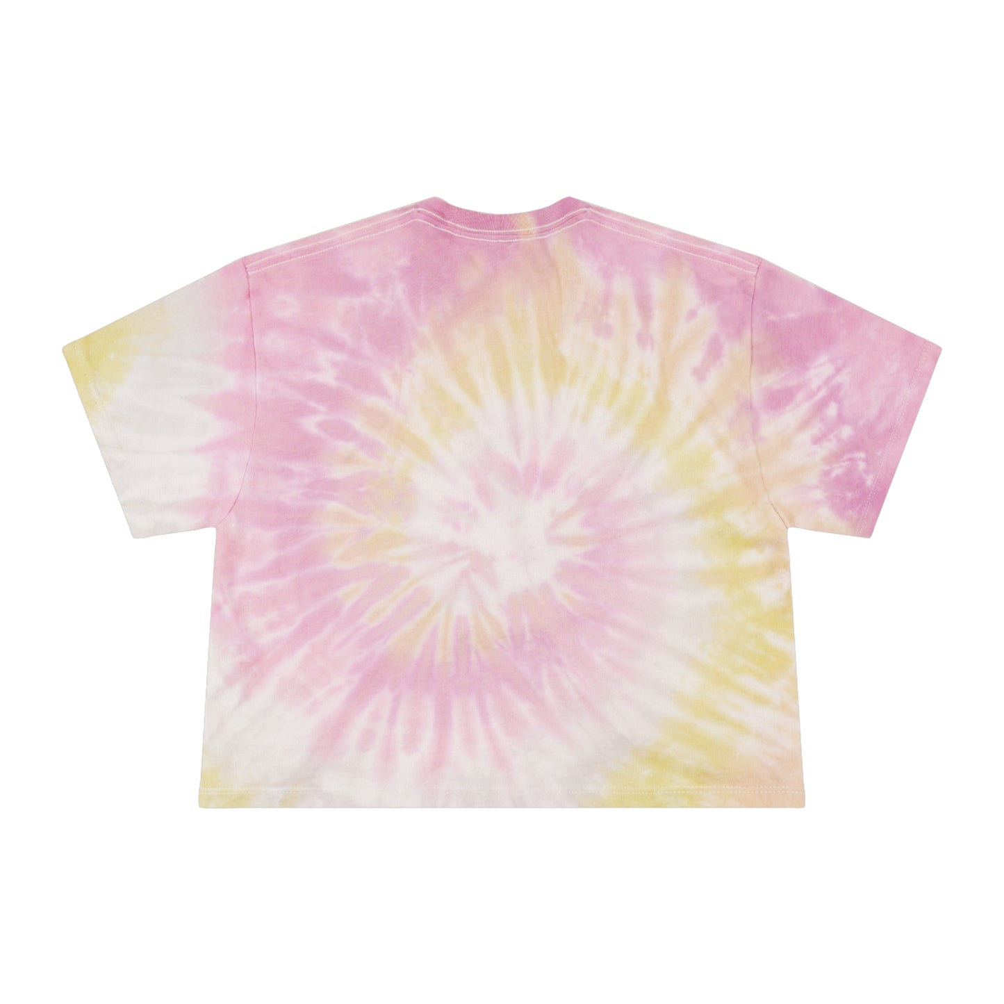 orderedSAMPLE- Colortone Women's Tie-Dye Crop Tee